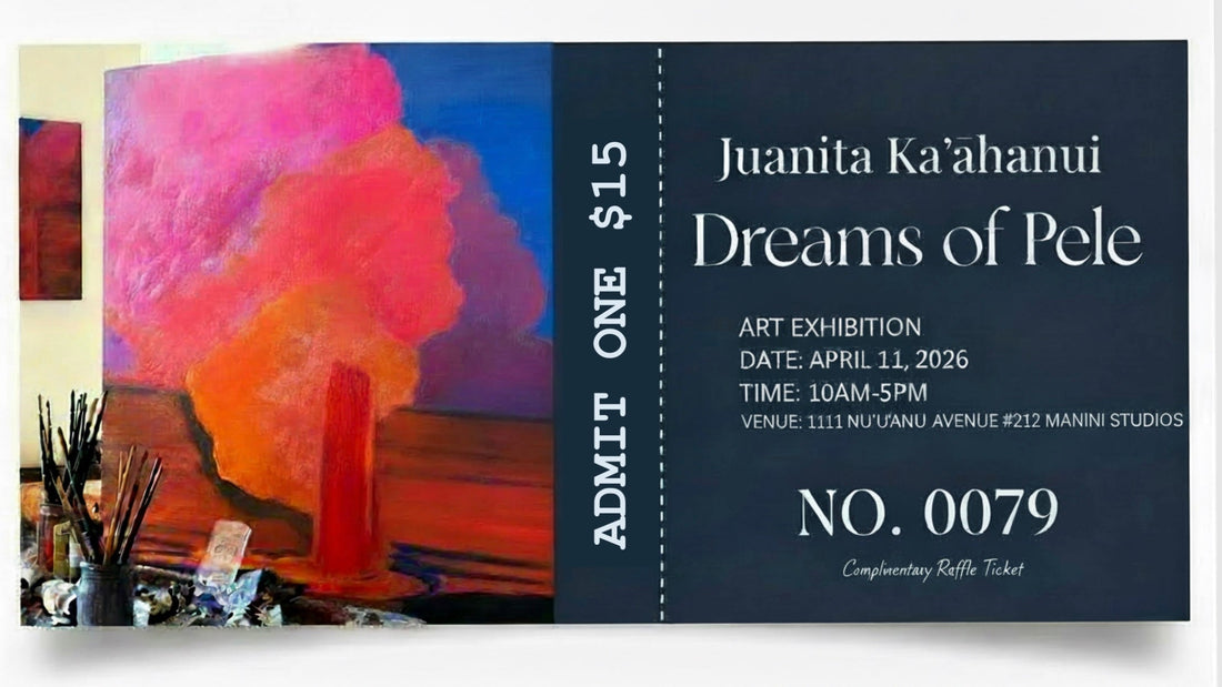 Dreams of Pele: Guided Studio Gallery Ticket + Complimentary Raffle Entry – HEART Festival April 11, 2026
