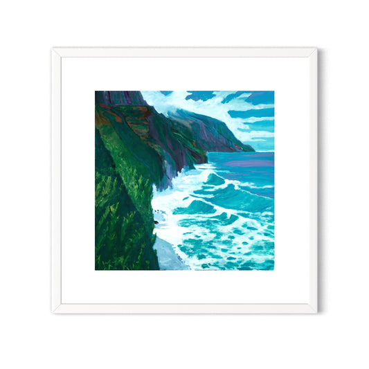Dreams of Nā Pali Framed Art Print