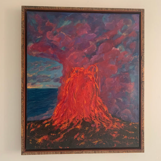 Eruption of Kilauea by Juanita Aguerrebere {Artist Proofs Series of 10}
